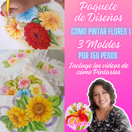 Paquete de Diseños Flores 1